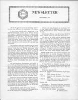 Newsletter. (1950 September)