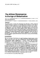 The African renaissance in the age of globalization