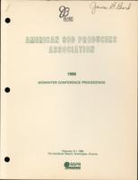 American Sod Producers Association Midwinter Conference Proceedings. (1986)