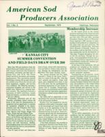 American Sod Producers Association. Vol. 2 no. 3 (1975 September)