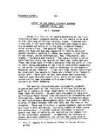 Report on the family research seminar February 19-20, 1971