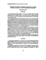 The effects of Kente and Adinkra industries in Kwabre District of Ashanti : a study in industrial sociology