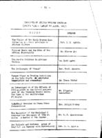 Institute of African Studies seminars (second term - January to March, 1987)