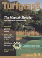 Australian Turfgrass Management. Vol. 5 no. 5 (2003 October/November)