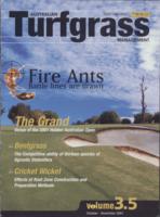 Australian turfgrass management. Vol. 3 no. 5 (2001 October/November)