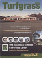 Australian turfgrass management. Vol. 5 no. 3 (2003 June/July)