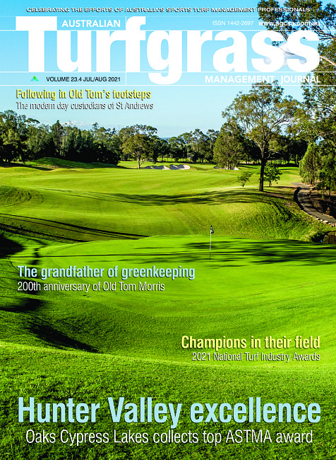 Australian Turfgrass Management Journal. Vol. 23 no. 4 (2021 July/August)