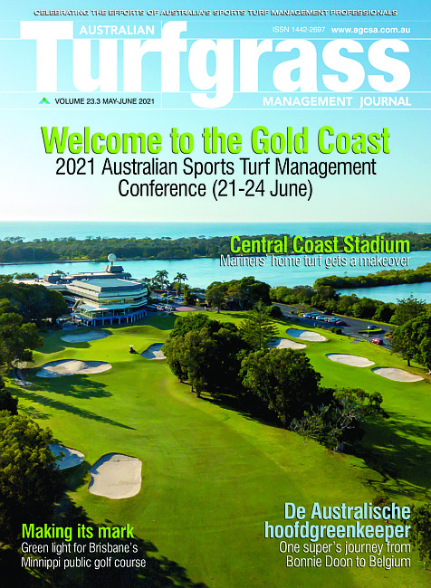 Australian turfgrass management journal. Vol. 23 no. 3 (2021 May/June)