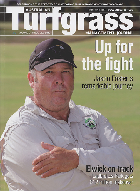 Australian turfgrass management journal. Vol. 21 no. 6 (2019 November/December)