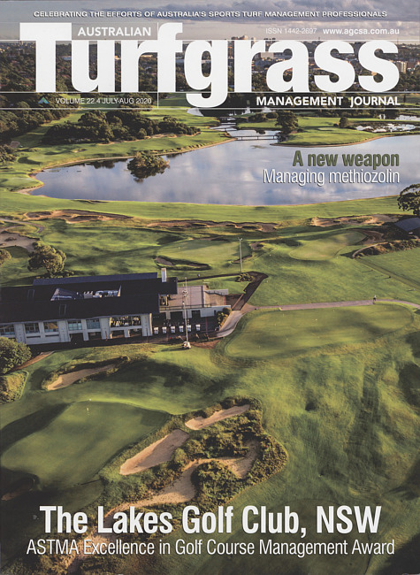 Australian turfgrass management journal. Vol. 22 no. 4 (2020 July/August)