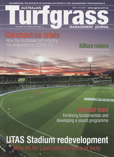 Australian Turfgrass Management Journal. Vol. 22 no. 2 (2020 March/April)