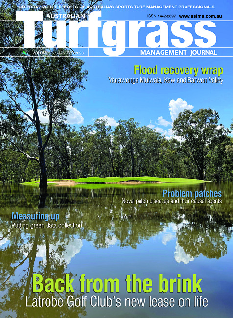 Australian turfgrass management journal. Vol. 25 no. 1 (2023 January/February)