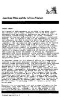 American films and the African market