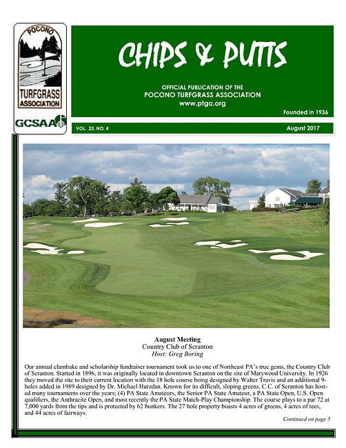 Chips & putts. Vol. 23 no. 4 (2017 August)