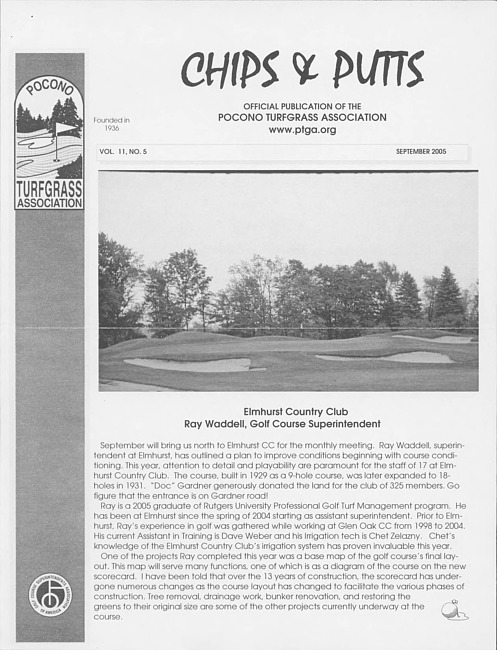 Chips & putts. Vol. 11 no. 6 (2005 September)