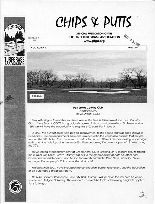 Chips & putts. Vol. 12 no. 2 (2006 April)