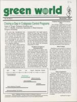 Green world. Vol. 16 no. 3 (1986 December)