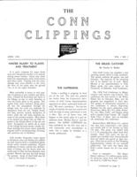 The Conn. clippings. Vol. 1 no. 1 (1968 April)