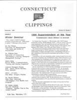Connecticut clippings. Vol. 19 no. 3 (1986 December)