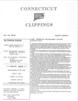 Connecticut clippings. Vol. 20 no. 5 (1987 December/1988 January)