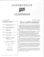 Connecticut clippings. Vol. 20 no. 3 (1987 July/August)