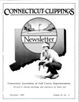 Connecticut clippings. Vol. 22 no. 4 (1989 December)