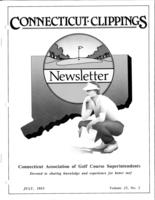 Connecticut clippings. Vol. 22 no. 2 (1989 July)