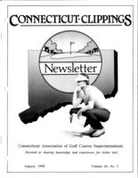 Connecticut clippings. Vol. 23 no. 2 (1990 August)