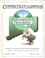 Connecticut clippings. Vol. 24 no. 3 (1991 September)