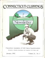 Connecticut clippings. Vol. 24 no. 5 (1992 January)