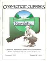 Connecticut clippings. Vol. 25 no. 4 (1992 November)