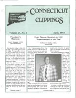 Connecticut Clippings. Vol. 26 no. 1 (1993 April)