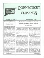 Connecticut clippings. Vol. 27 no. 3 (1994 July/August)