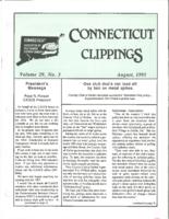 Connecticut Clippings. Vol. 28 no. 3 (1995 August)