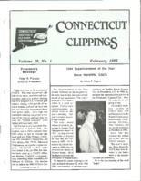 Connecticut clippings. Vol. 28 no. 1 (1995 February)