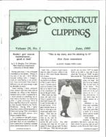 Connecticut clippings. Vol. 28 no. 2 (1995 June)