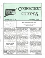 Connecticut clippings. Vol. 28 no. 4 (1995 September)