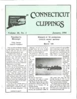 Connecticut clippings. Vol. 29 no. 1 (1996 January)