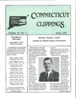 Connecticut clippings. Vol. 30 no. 2 (1997 April)