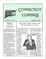 Connecticut Clippings. Vol. 30 no. 1 (1997 February)