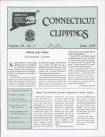Connecticut clippings. Vol. 33 no. 3 (1999 June)