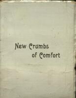 New Crumbs of Comfort : a cook book
