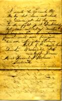 Augustus Holmes Letter : December 29 1862