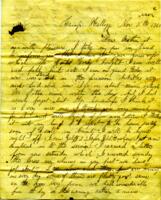 Augustus Holmes Letter : November 5 1862