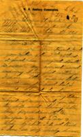 Augustus Holmes Letter : July 8 1864