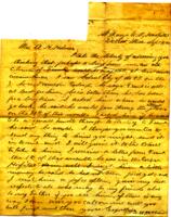 Augustus Holmes Letter : September 9 1864