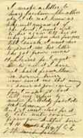 Alvah Marsh Letter : October 15, 1862