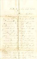 Alvah Marsh Letter : November 21, 1862