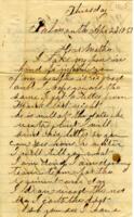 Alvah Marsh Letter : April 28, 1863
