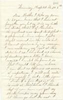 Alvah Marsh Letter : December 6, 1863